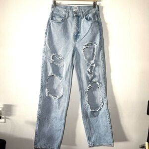 Urban‎ Outfitters BDG Light Rinse High-Rise Baggy Jeans Womens 28 Classic